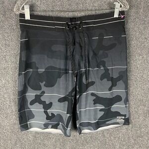 Billabong Swim Trunks Men's‎ 28 Airlite Fluid Polyester Blend Striped